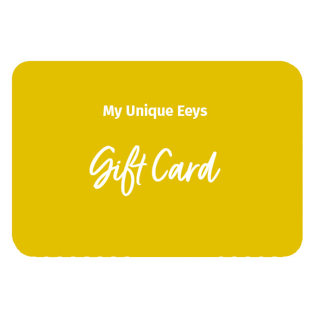 My Unique Eyes Gift Card